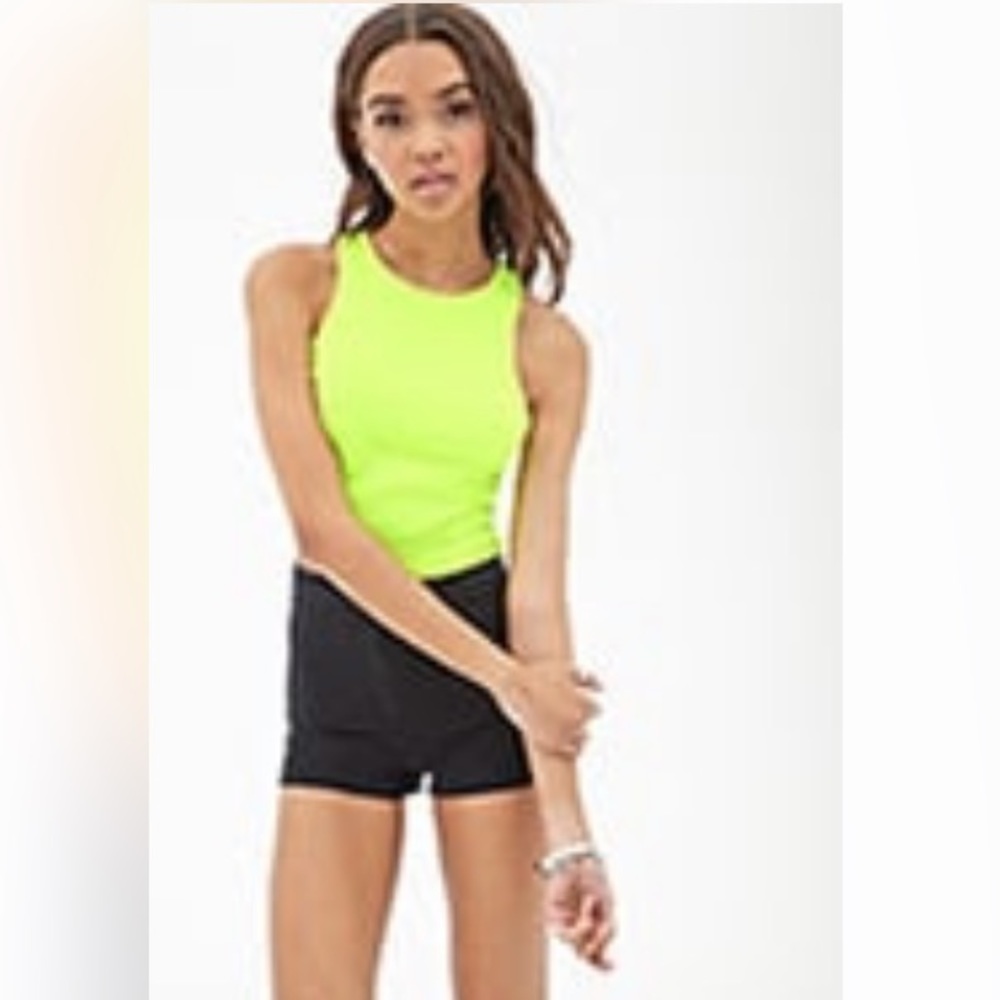 New F21 Highlighter racerback